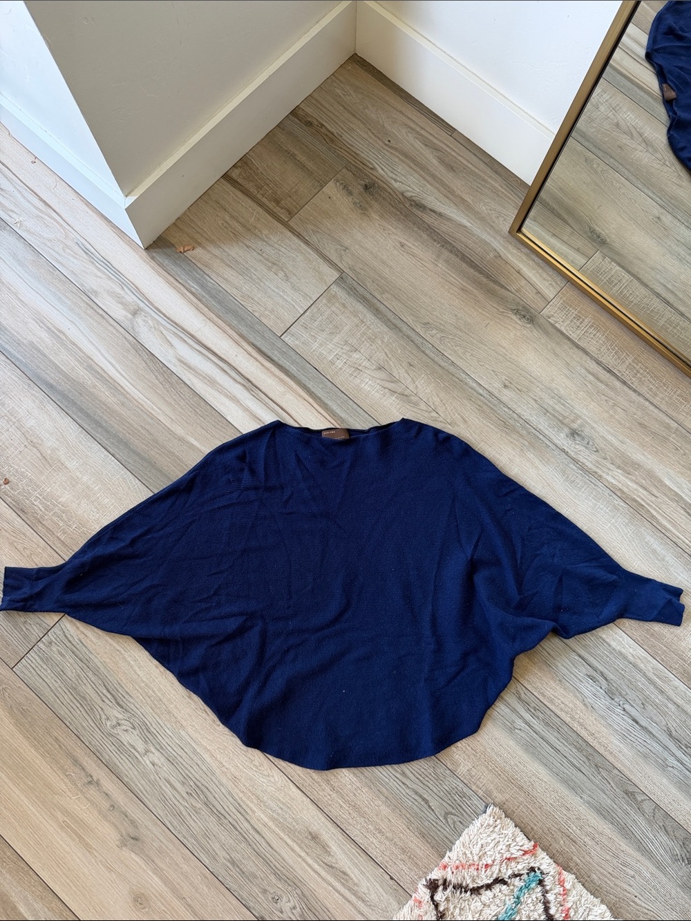 Kerisma Navy Dolman Sleeve Top